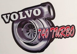 Dekal Volvo 740 turbo