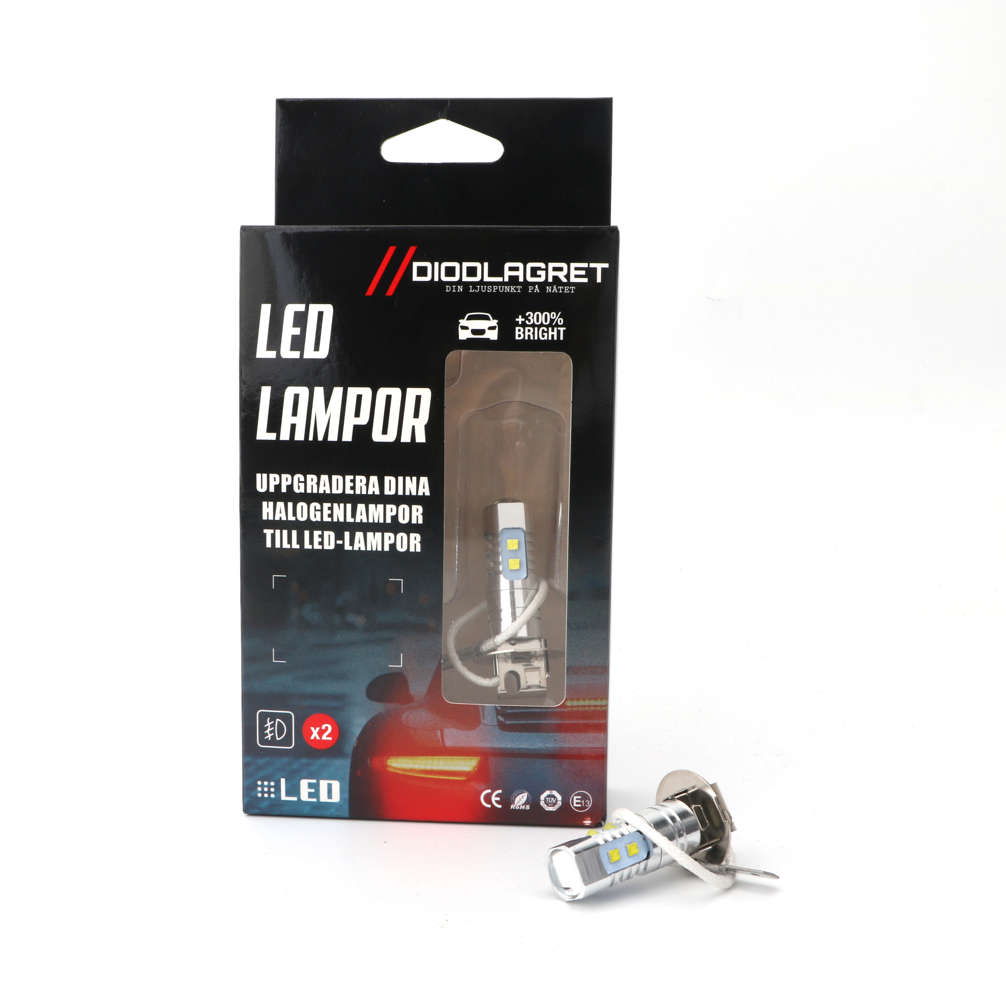 H3 Led-lampor 2pack