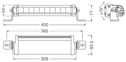 Osram - LEDriving® LIGHTBAR FX250-CB 12/24V