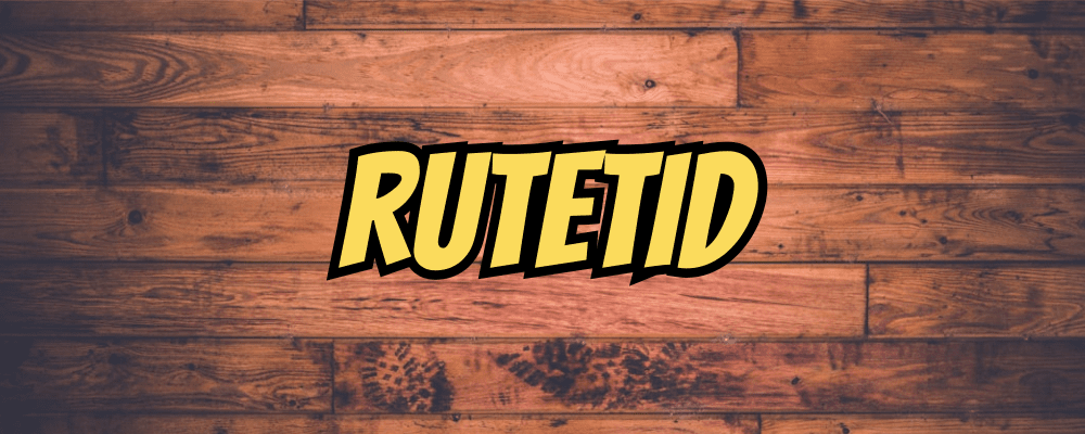 Rutetid - Dippy.no