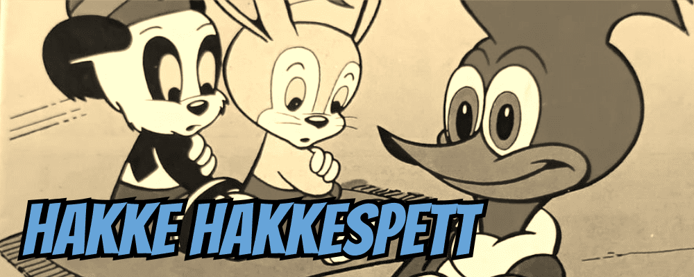 Hakke Hakkespett serieblader - Dippy.no