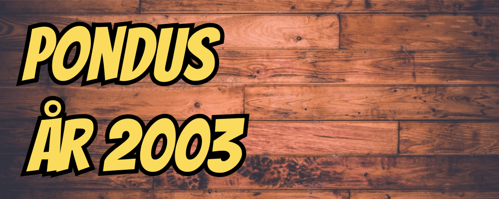 Pondus 2003 - Dippy.no
