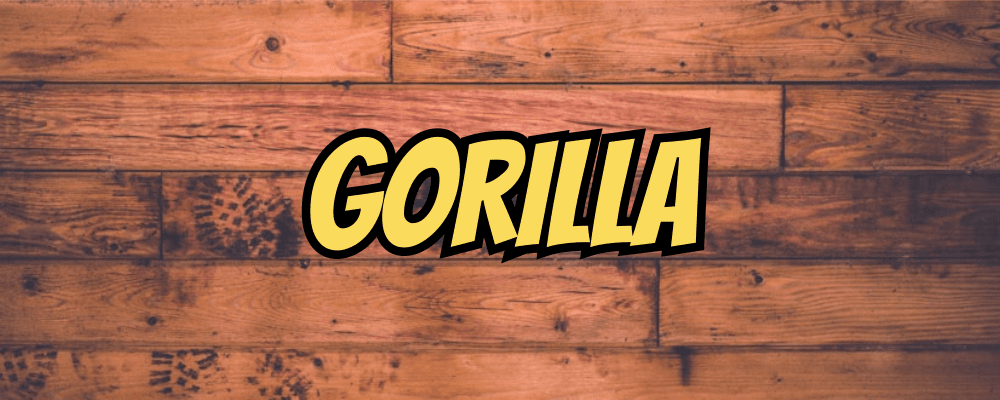 Gorilla - Dippy.no