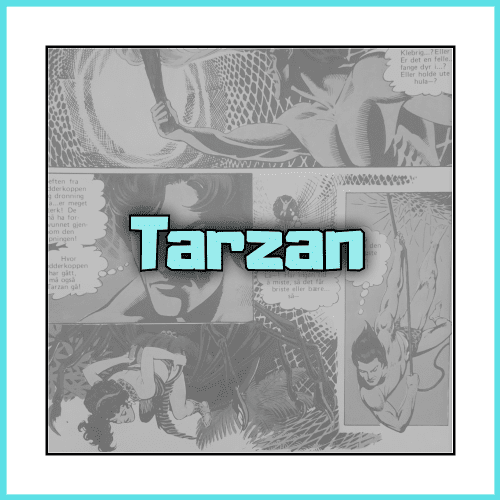 Tarzan serieblader - Dippy.no