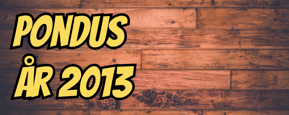 Pondus 2013 - Dippy.no