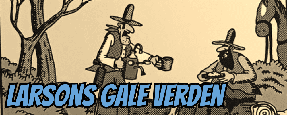 Larsons gale verden serieblader - Dippy.no