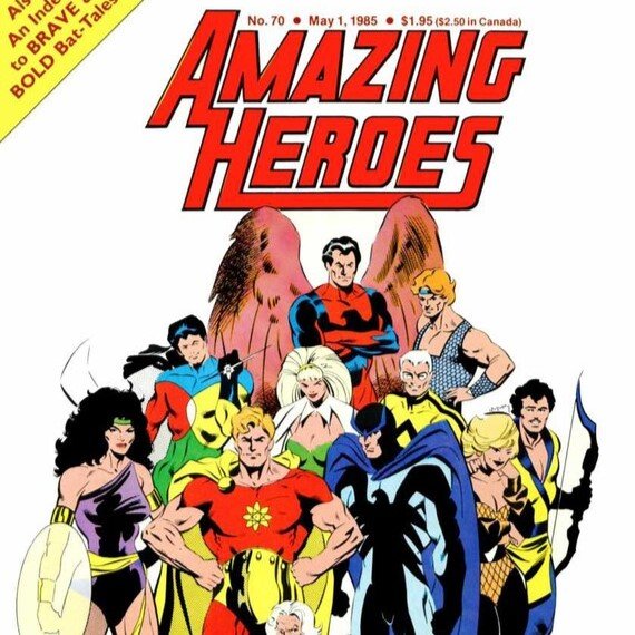 Amazing heroes - Dippy.no