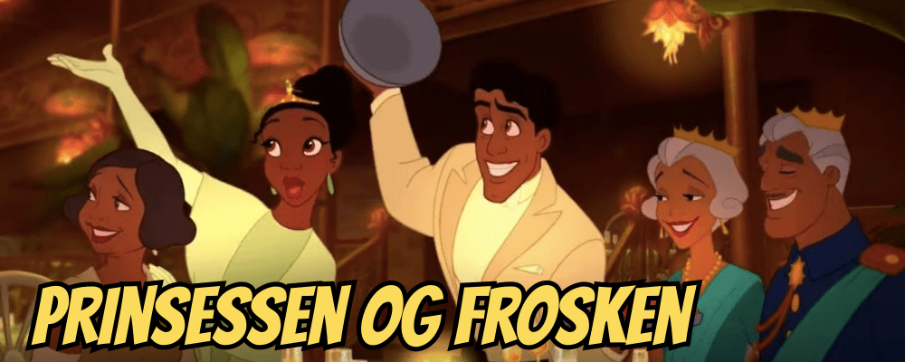 prinsessen og frosken - Dippy.no