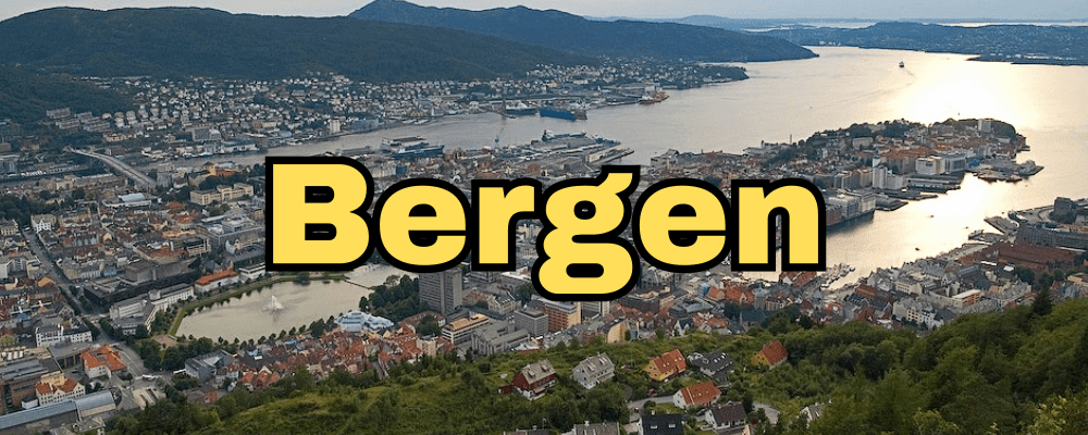 Postkort Bergen - Dippy.no