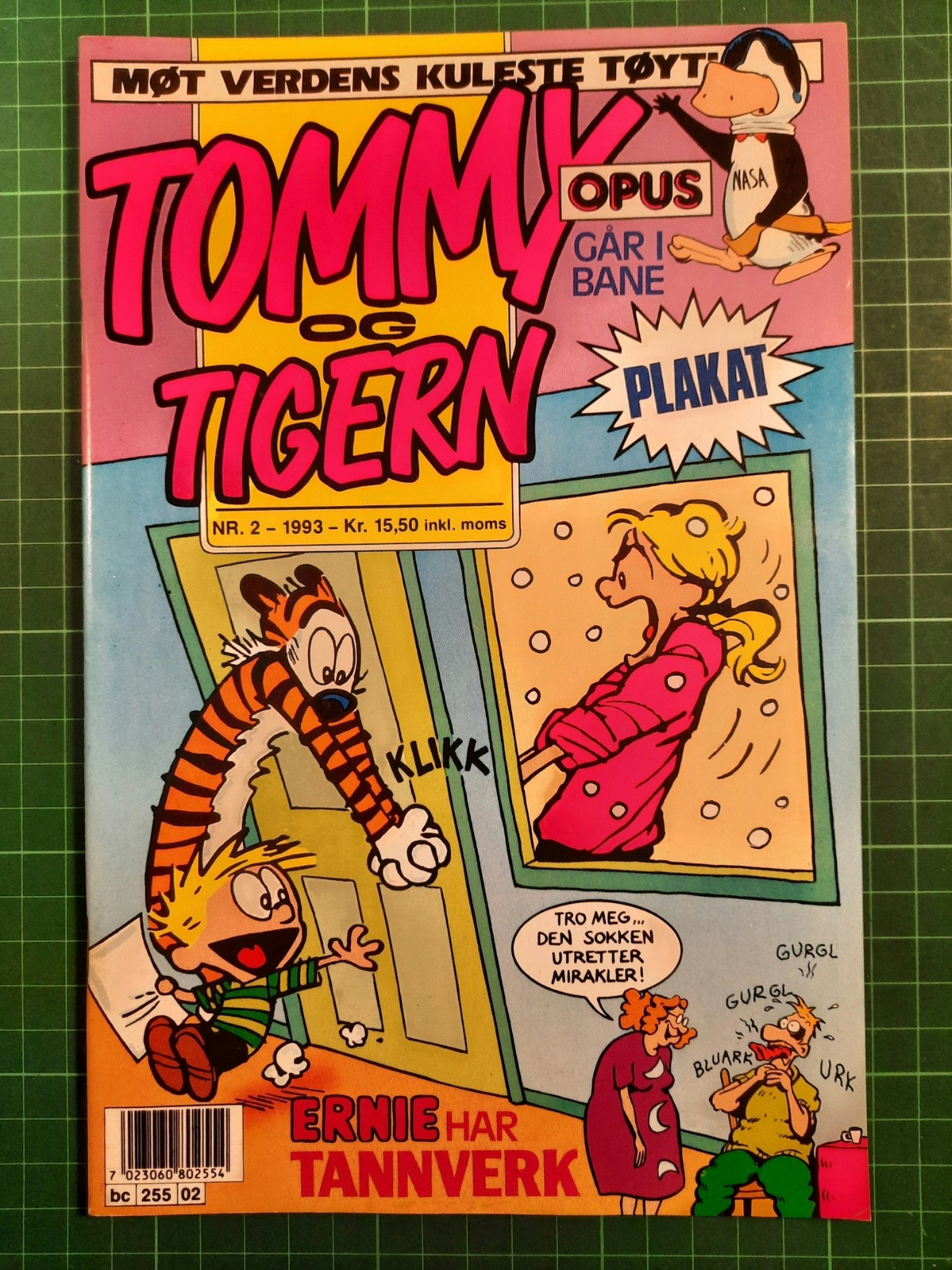 Tommy og Tigern 1993 - 01 m/kalender