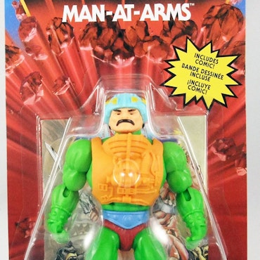 Masters of the universe Origin: Man-at-arms (Skadet emballasje)