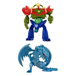 Yu-Gi-Oh! Action Figure 2-Pack Blue-Eyes White Dragon & Gate Guardian 10 cm (skadet emballasje)