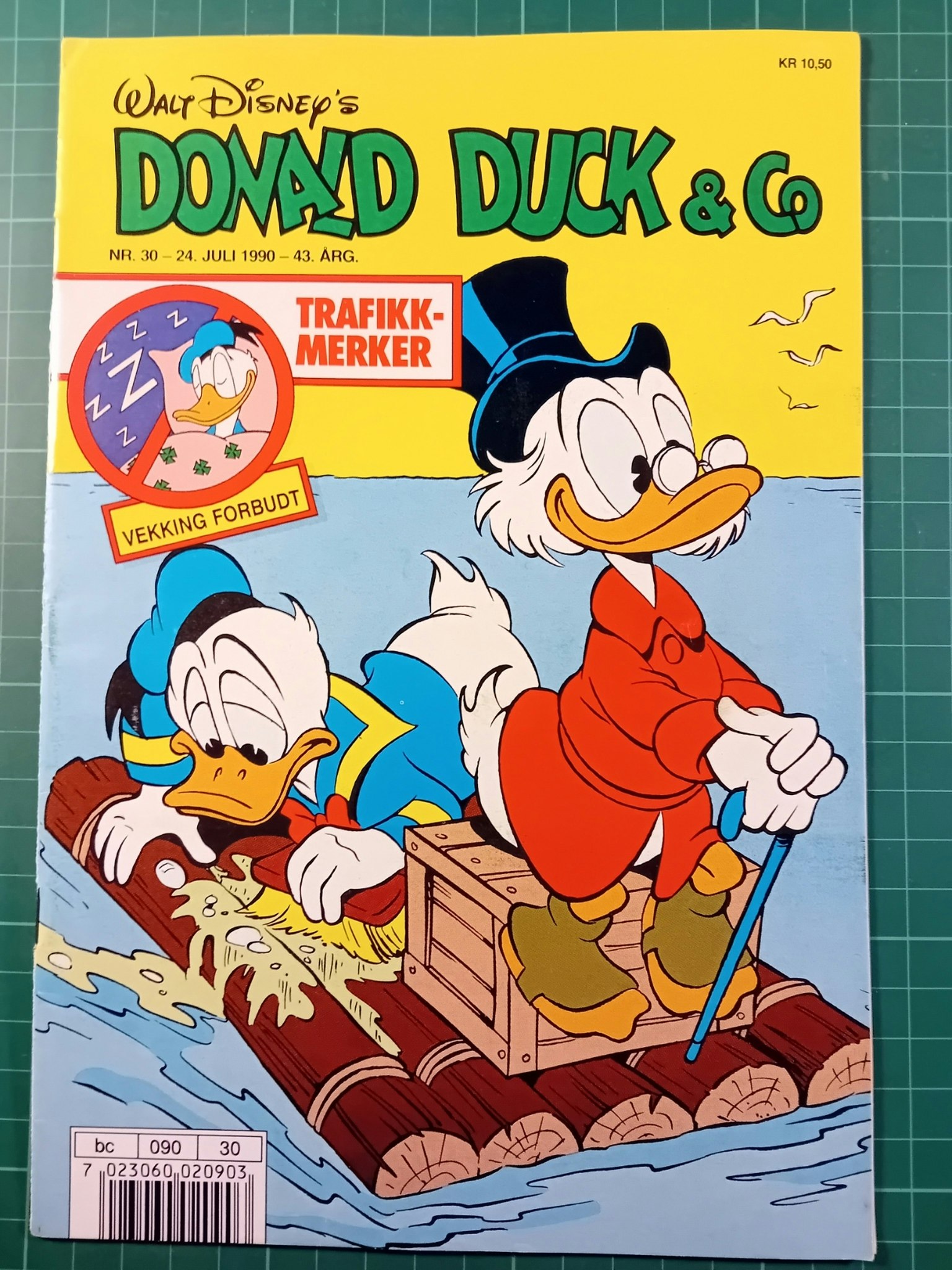 Donald Duck & Co 1990 - 52 klistremerker, Den lille havfruen