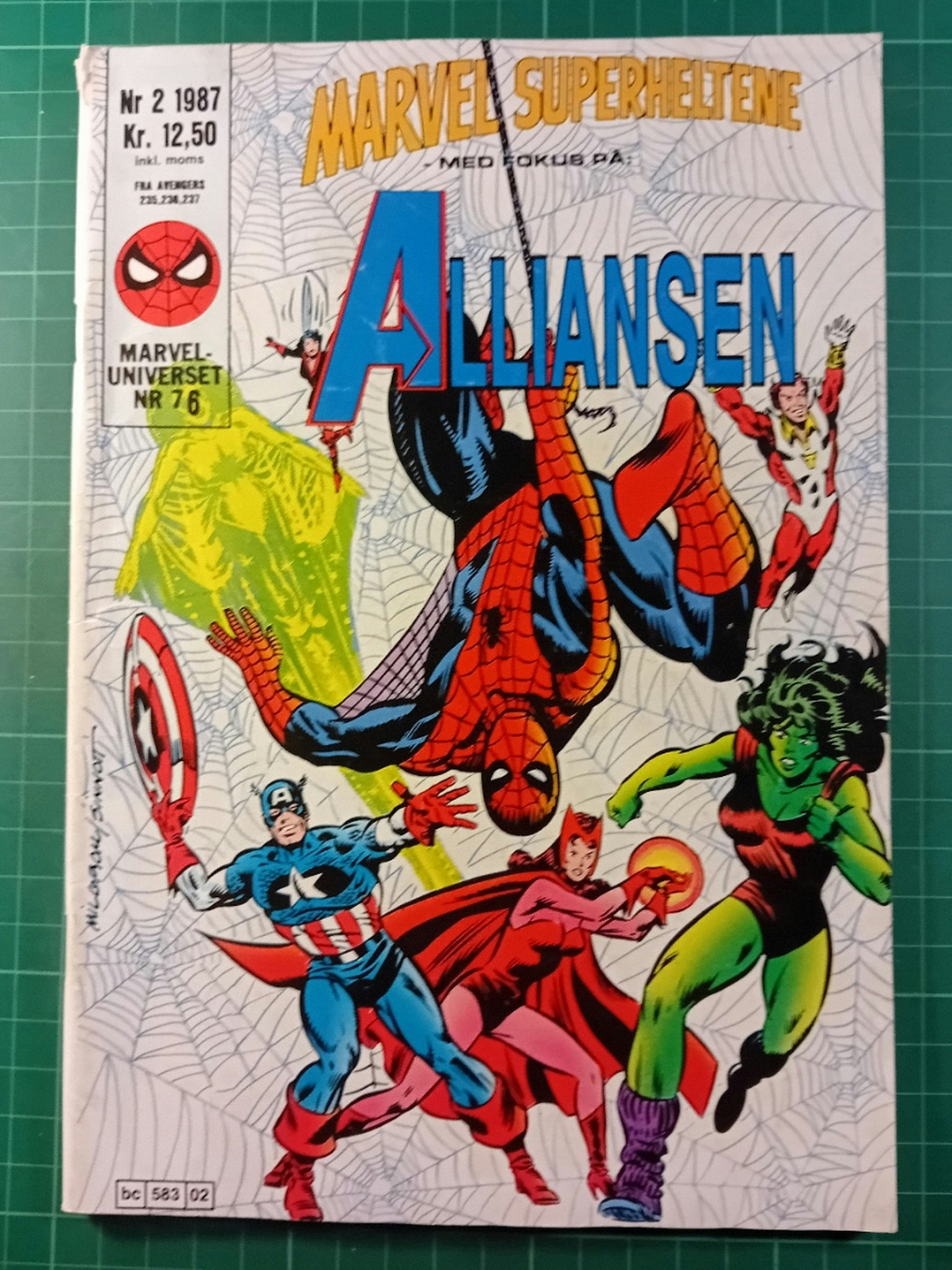 Marvelsuperheltene 1986 - 06 Alliansen