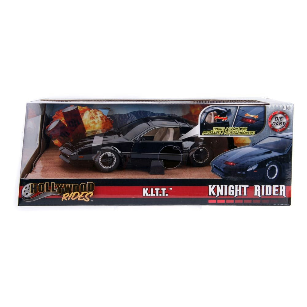 Jada : Ponitac Trans Am 1982 Knight Rider K.I.T.T. 1/24