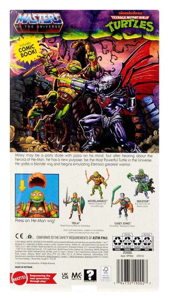Turtles of Grayskull : Michelangelo