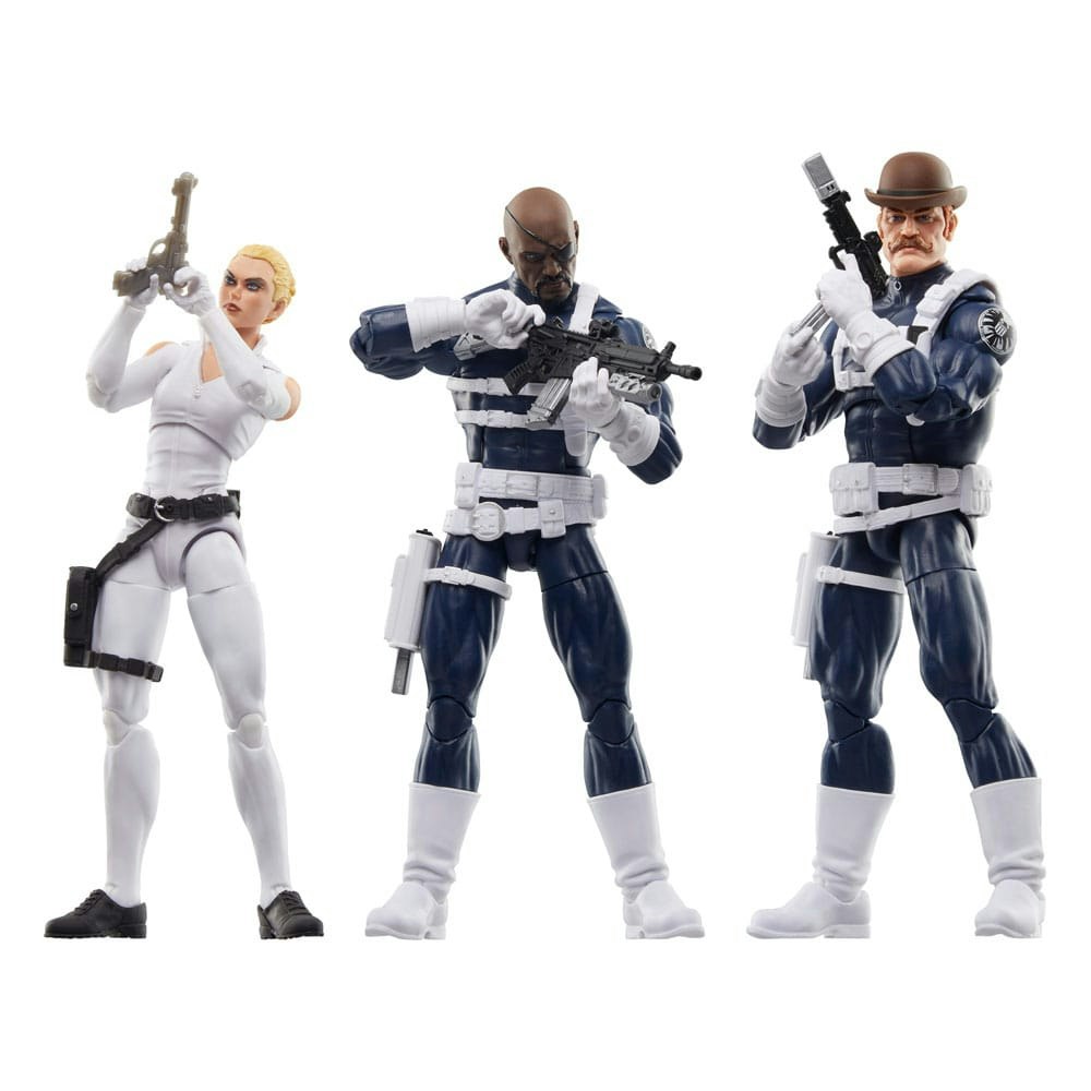 Marvel Legends Action Figure 3-Pack S.H.I.E.L.D (Captain America Comics )