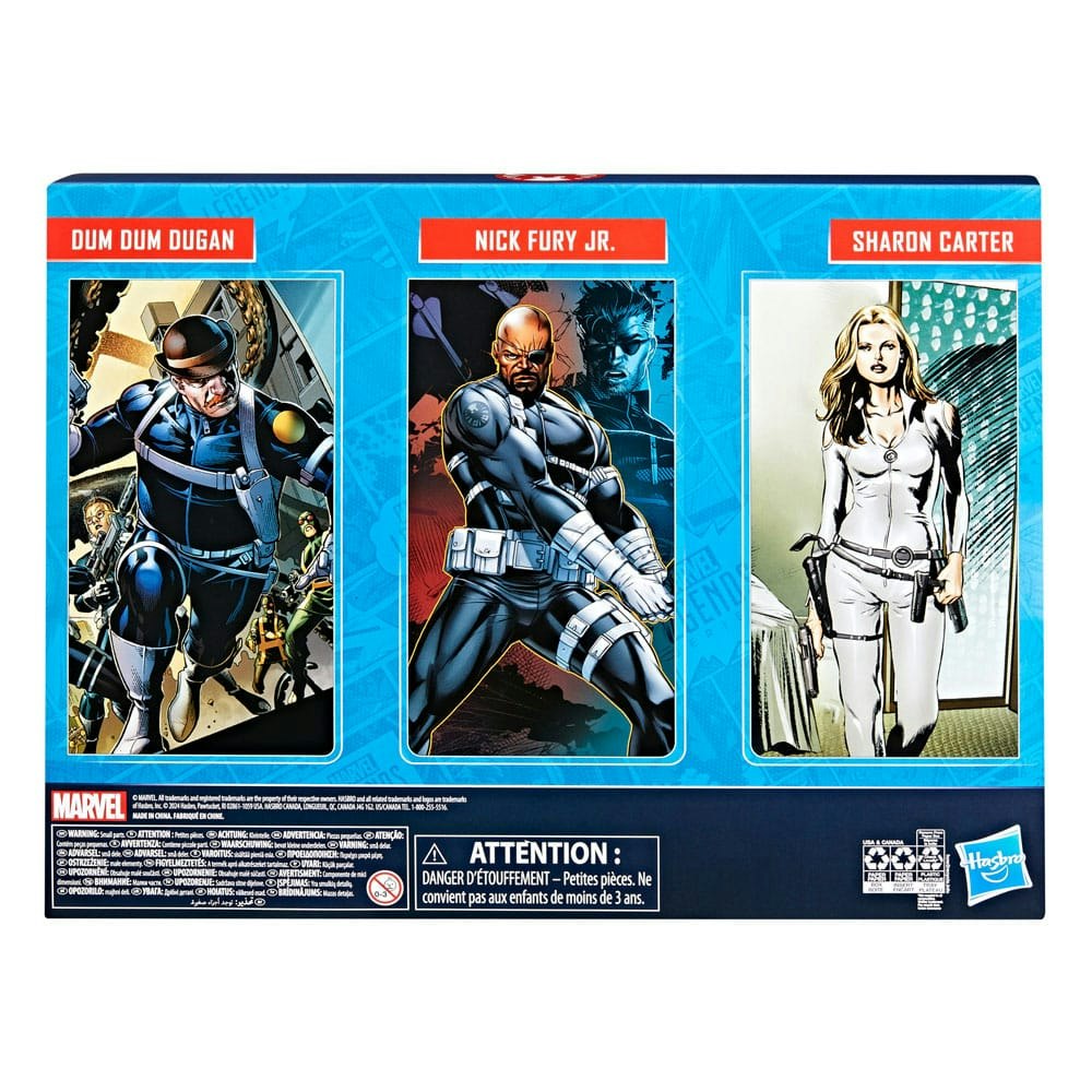 Marvel Legends Action Figure 3-Pack S.H.I.E.L.D (Captain America Comics )