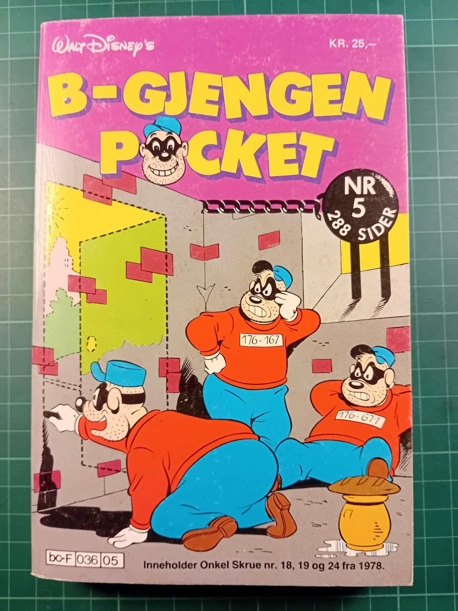 B-gjengen Pocket 14 Fortsatt forseglet