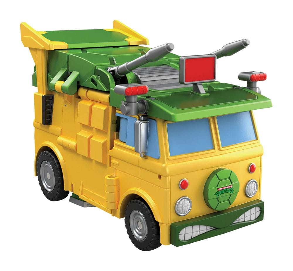 Transformers x Teenage Mutant Ninja Turtles Action Figure Party Wallop (Partybus)