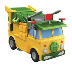 Transformers x Teenage Mutant Ninja Turtles Action Figure Party Wallop (Partybus)