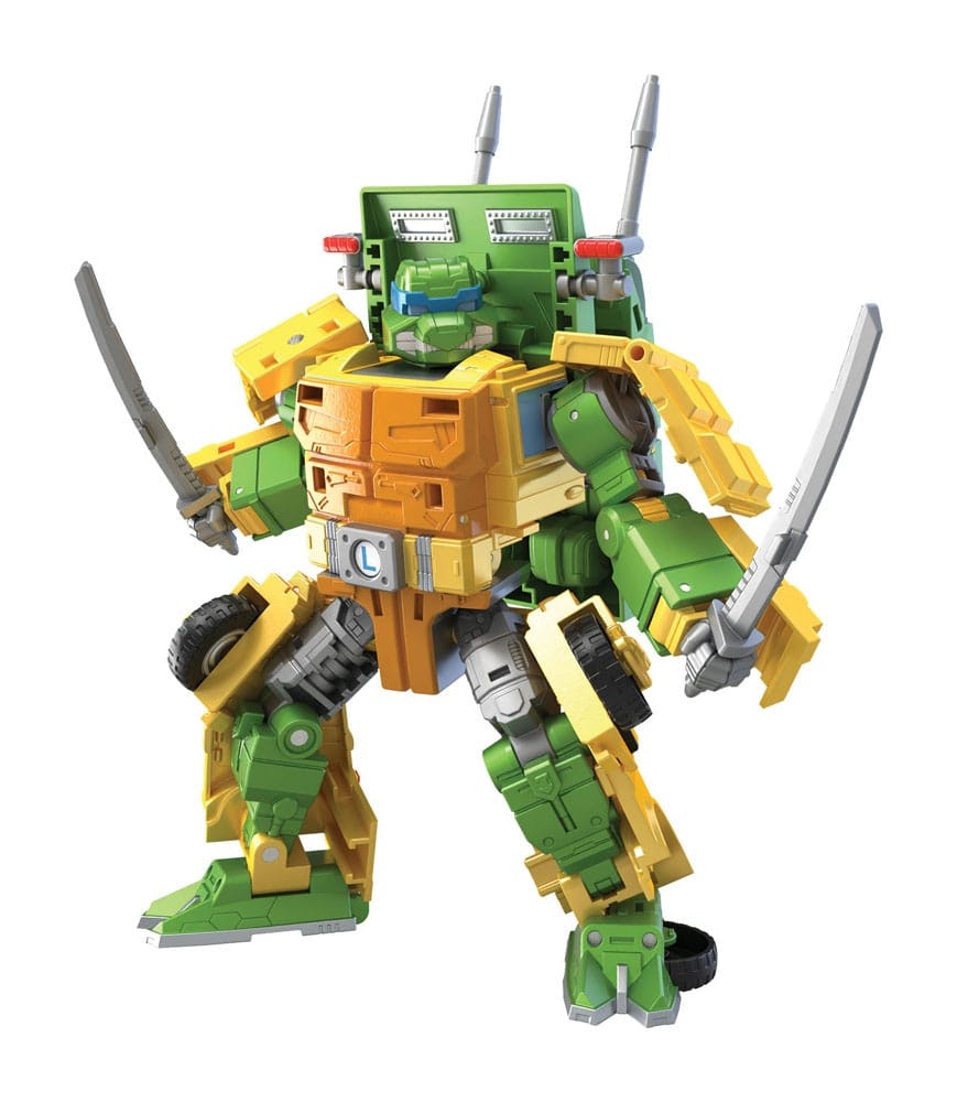 Transformers x Teenage Mutant Ninja Turtles Action Figure Party Wallop (Partybus)