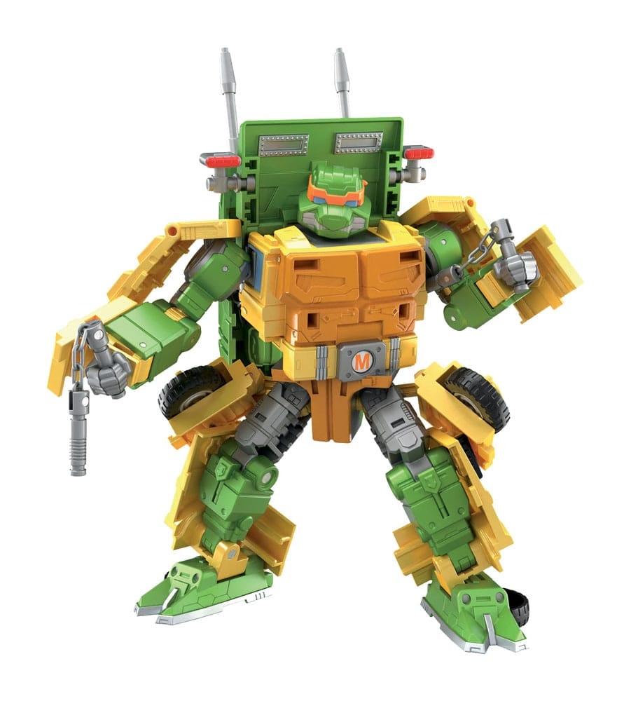 Transformers x Teenage Mutant Ninja Turtles Action Figure Party Wallop (Partybus)