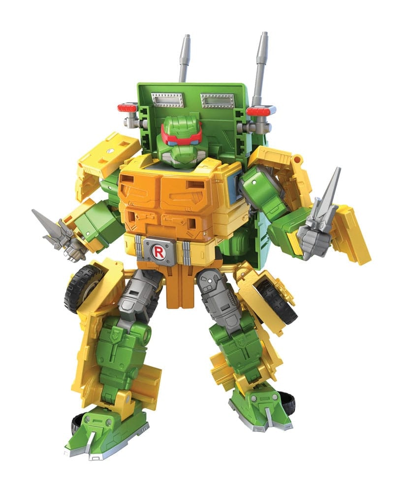 Transformers x Teenage Mutant Ninja Turtles Action Figure Party Wallop (Partybus)