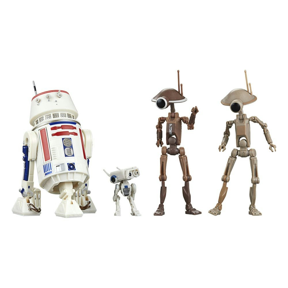 Star Wars Black Series: Action Figure 4-Pack R5-D4, BD-72 & Pit Droids (The Mandalorian)