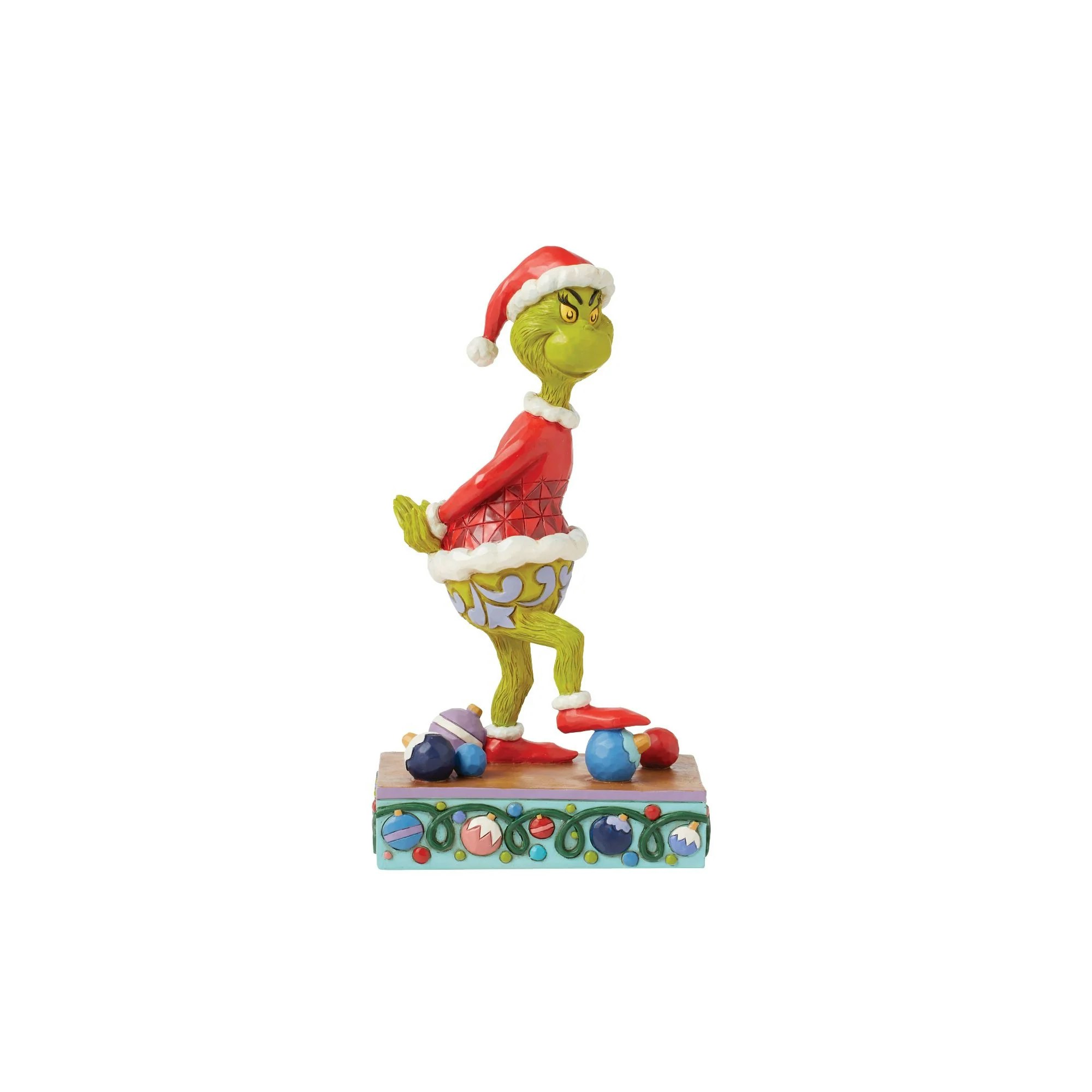 Grinch Stepping on Ornament