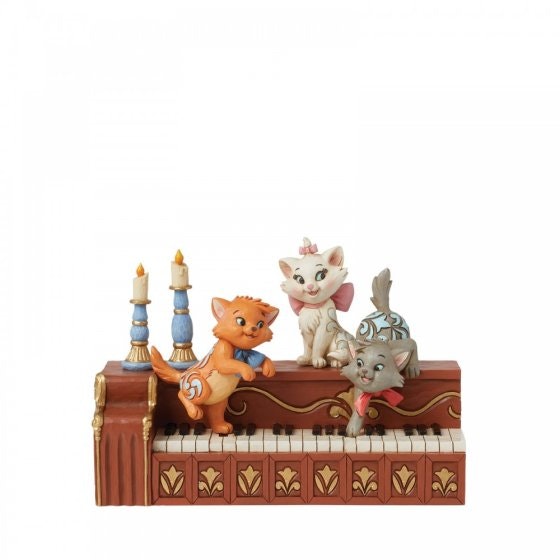Paws at Play (Aristocat Kittens on Piano Figurine)