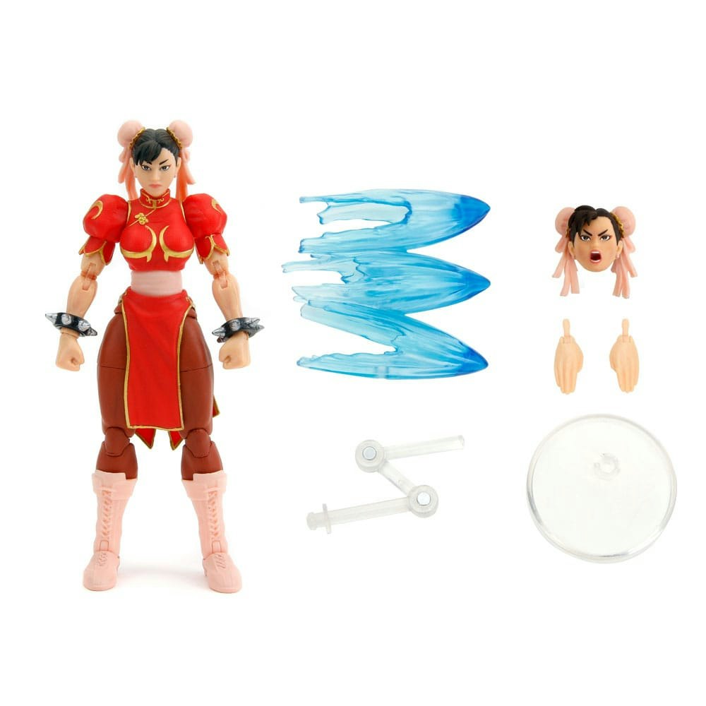 Ultra Street Fighter II: The Final Challengers Action Figure : Chun-Li Player 2 Red Ver.