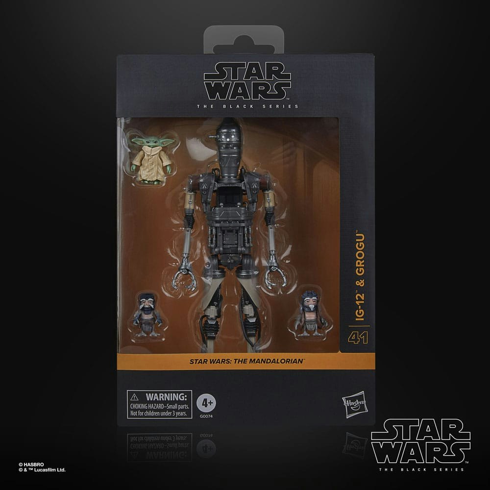 Star Wars Black Series: 2-Pack IG-12 & Grogu (The Mandalorian)