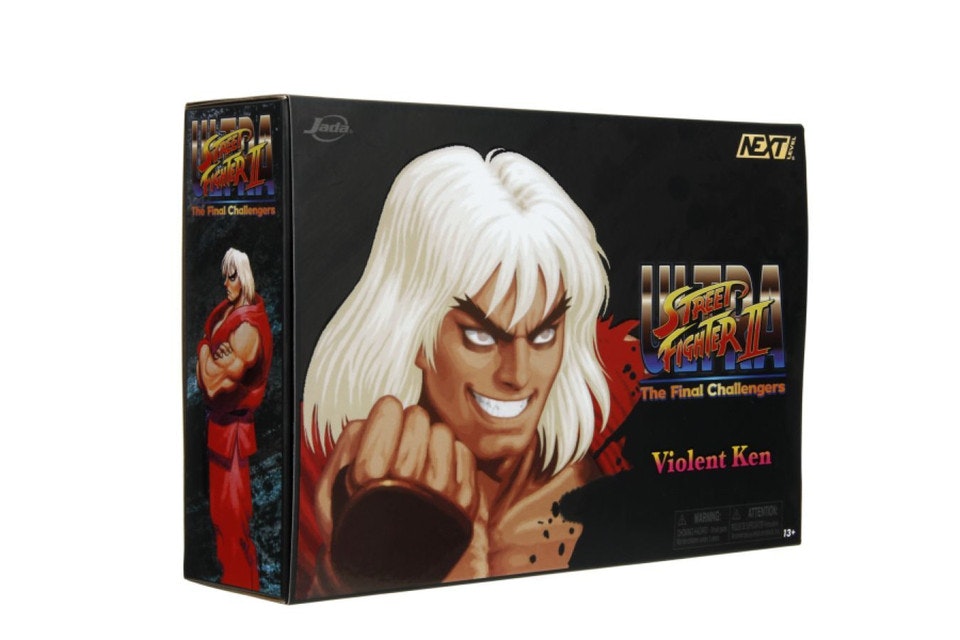 Ultra Street Fighter II: The Final Challengers Action Figure 1/12 Violent Ken Next Level SDCC 2024 Exclusive 15 cm