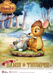 Disney Master Craft Statue Bambi & Trampe 26 cm