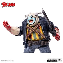 Spawn Action Figure The Clown (Bloody) Deluxe Set 18 cm (Sprekk i emballasje)