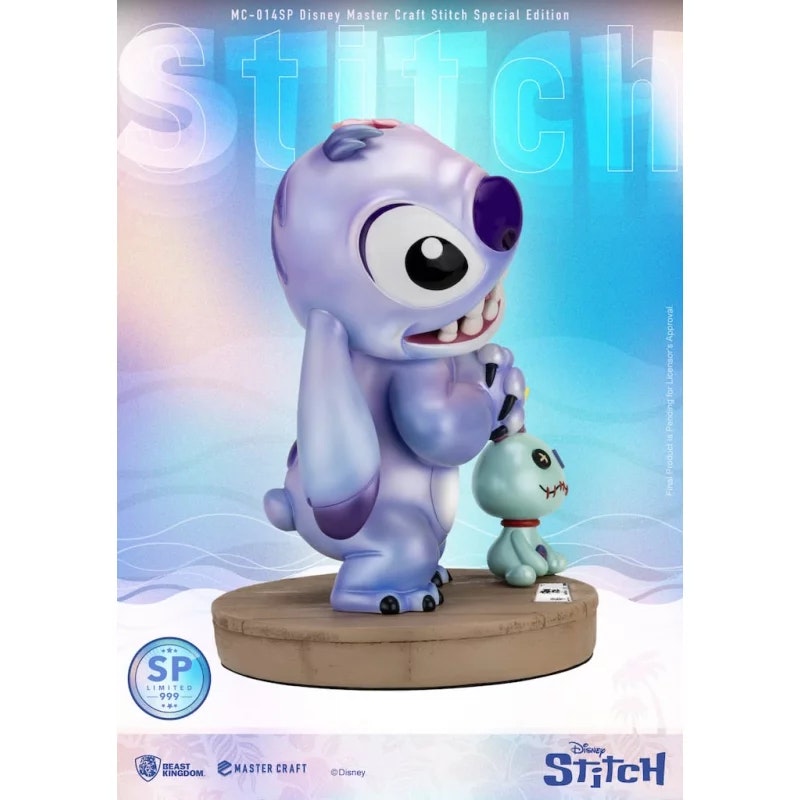 Disney Master Craft Statue Stitch Special Edition 34 cm (åpnet eske)