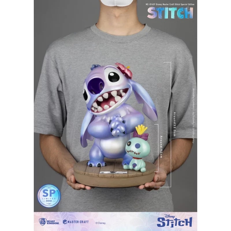 Disney Master Craft Statue Stitch Special Edition 34 cm (åpnet eske)
