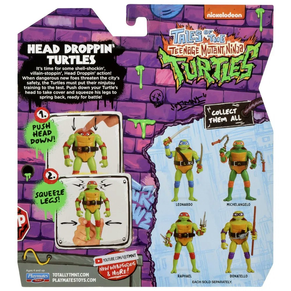 Tales of the Teenage Mutant Ninja Turtles : Head Droppin Michelangelo