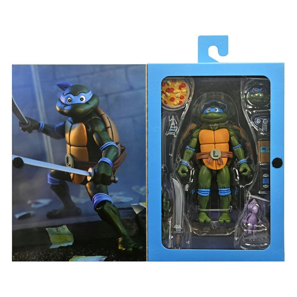TMNT (Cartoon) Action Figure Ultimate Leonardo VHS 18 cm