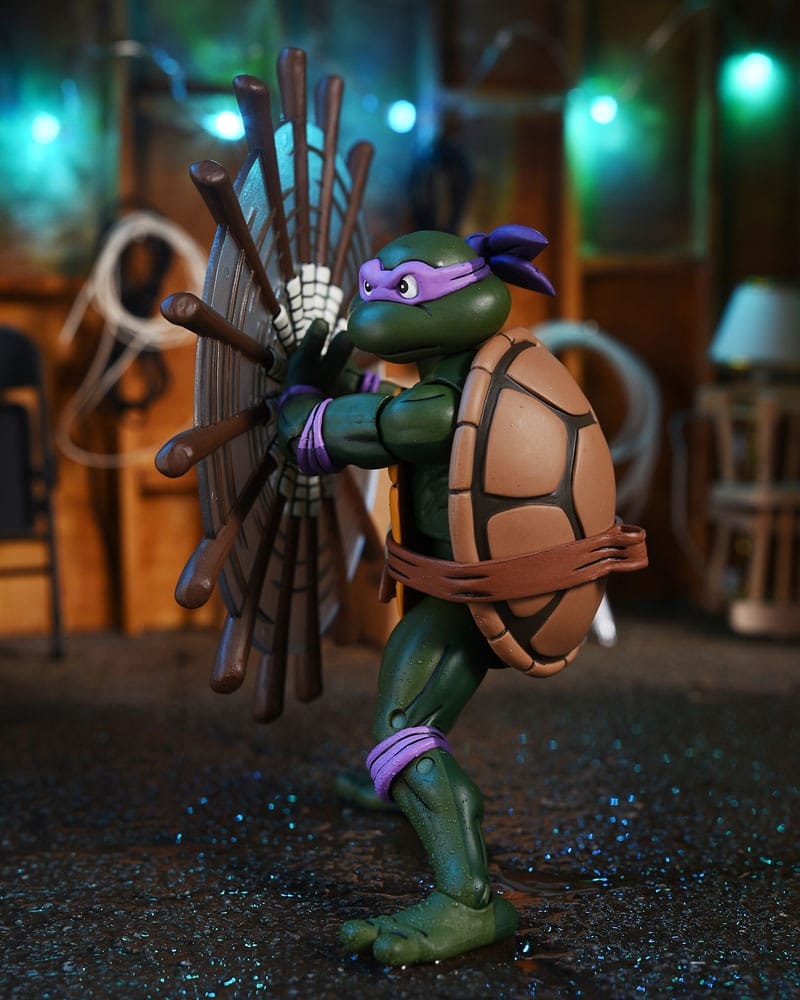 TMNT (Cartoon) Action Figure Ultimate Donatello VHS 18 cm