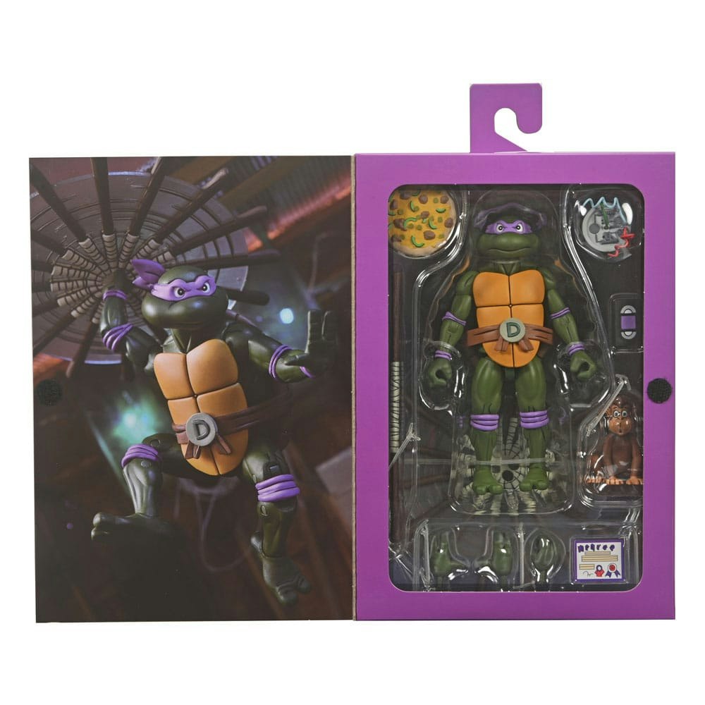 TMNT (Cartoon) Action Figure Ultimate Donatello VHS 18 cm