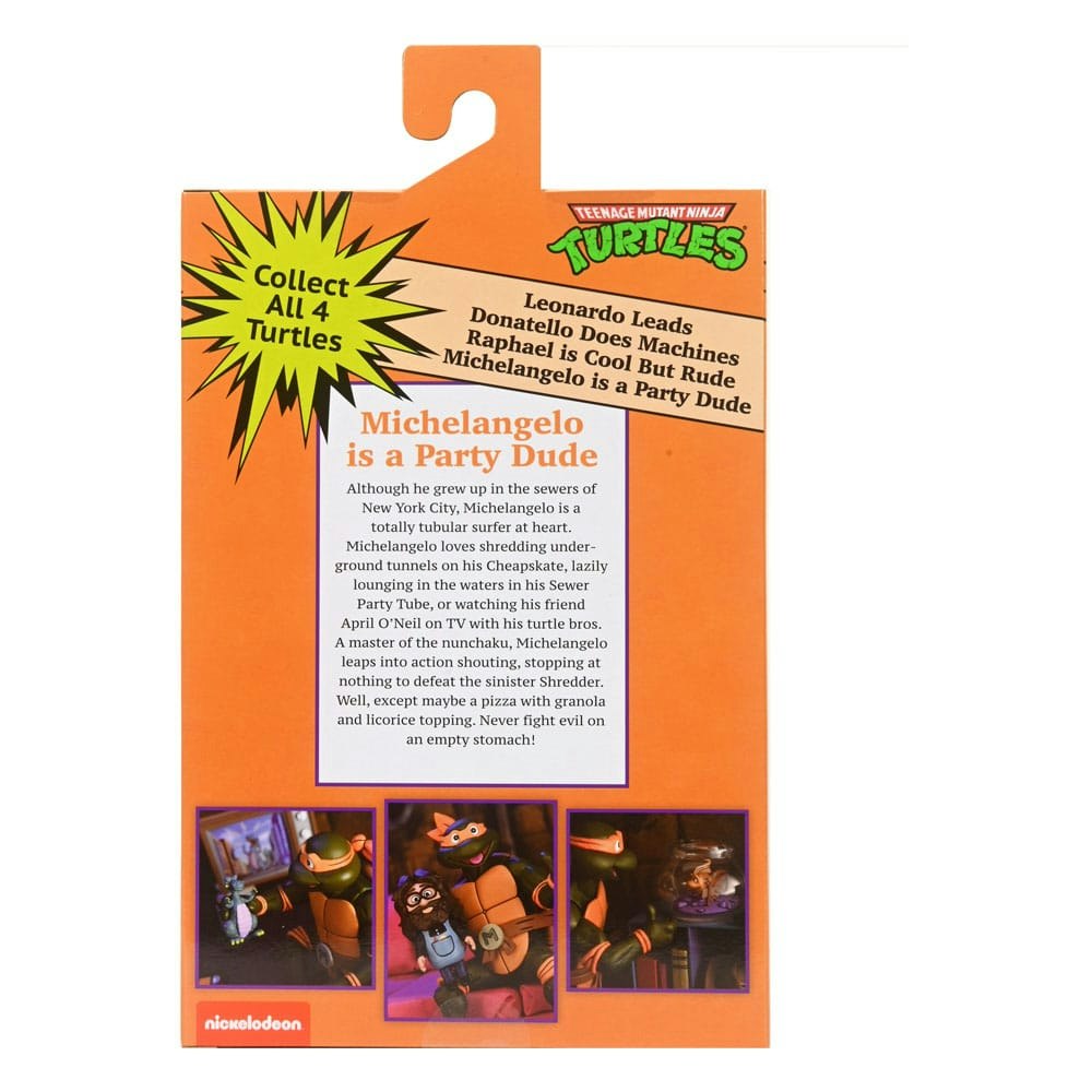 TMNT (Cartoon) Action Figure Ultimate Michelangelo VHS 18 cm