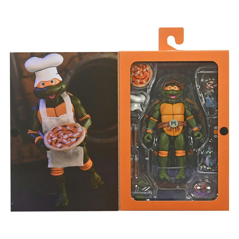TMNT (Cartoon) Action Figure Ultimate Michelangelo VHS 18 cm