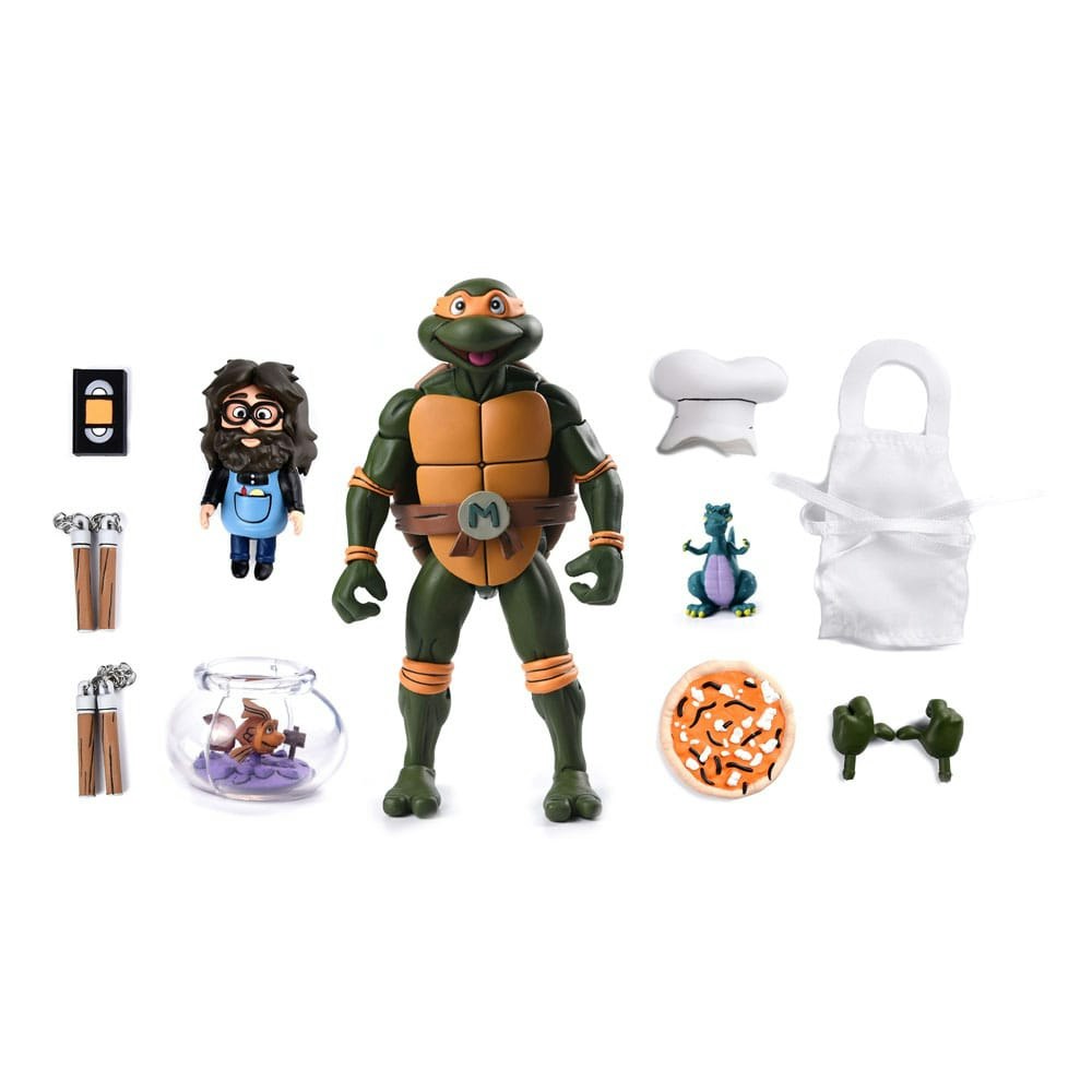 TMNT (Cartoon) Action Figure Ultimate Michelangelo VHS 18 cm