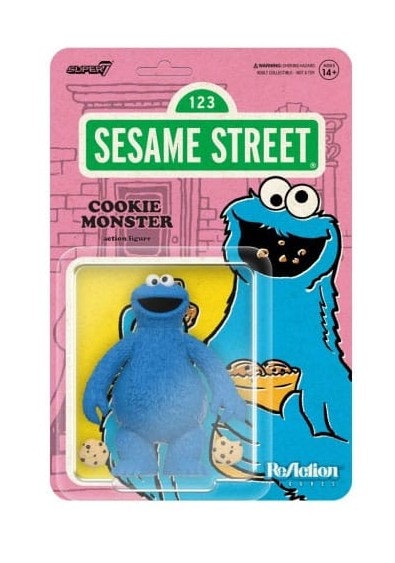 Sesame Street ReAction Action Cookie Monster 10 cm