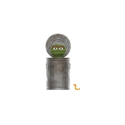 Sesame Street ReAction Action Figure Oscar the Grouch 10 cm