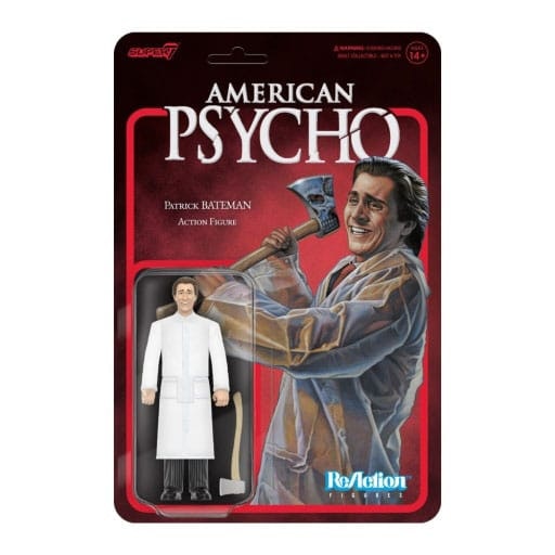 American Psycho (2000) ReAction Action Patrick Bateman (Raincoat) 10 cm