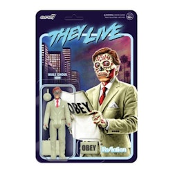 They Live ReAction Action Figure Male Ghoul (Glow) 10 cm