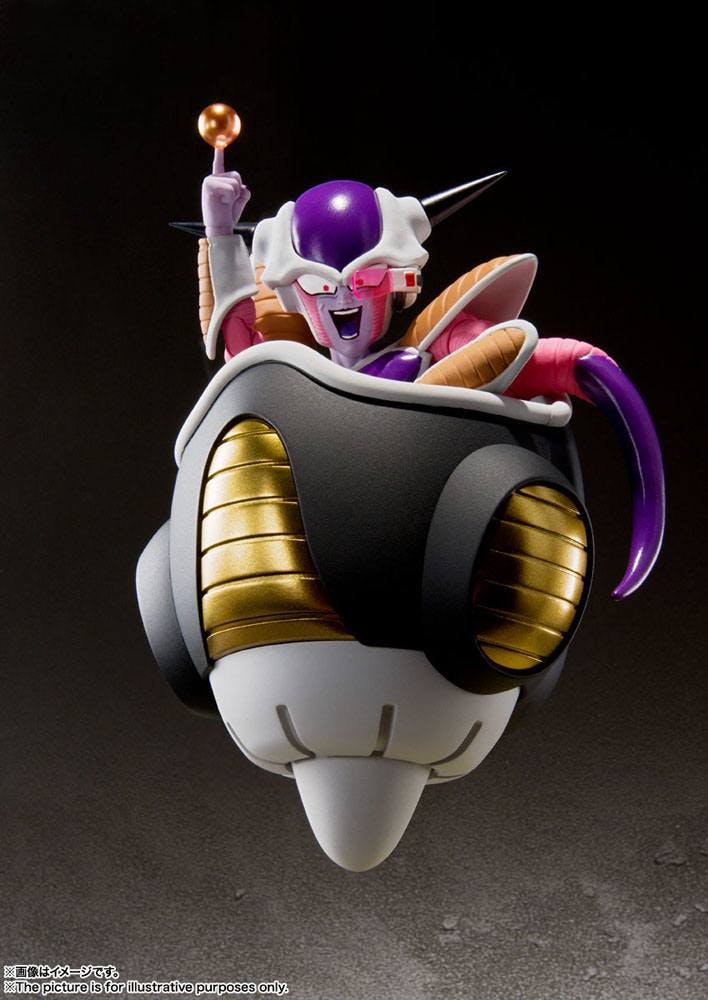 Dragon ball Z S.H. Figuarts Action Figure Frieza First Form & Frieza Pod Set 11 cm
